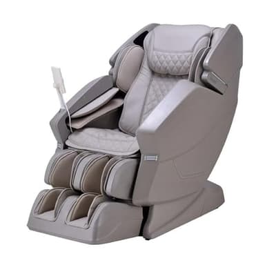 Osaki OS-3D Vito SL-Track Massage Chair with Intelligent Health Detection, Automatic Body Scan, Taupe