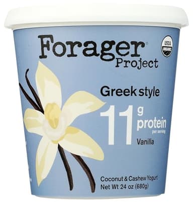 FORAGER PROJECT Organic Vanilla Greek Cashew Yogurt, 24 OZ