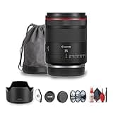 Canon RF 35mm f/1.4 L VCM Lens (Canon RF) (6710C002) + Filter Kit + Cap Keeper + Cleaning Kit (Renewed)