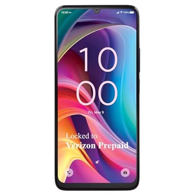 Verizon Prepaid Alcatel T513 5G Smartphone, 64GB, 6.75" HD+ Display, 13MP Dual Camera, 5010mAh Long-Lasting Battery, Android - Locked to Verizon - Space Gray (NOT Compatible with VERIZON Post Paid)