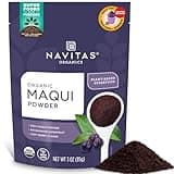 Navitas Organics Maqui Powder, 3 oz. Pouch, 17 Servings — Organic, Non-GMO, Freeze-Dried, Gluten-Free