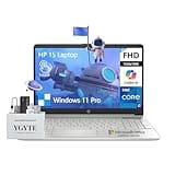 HP 15 Inch Laptop Touchscreen Computer, FHD 15.6 Laptop Touch Screen, Intel 10-Core i7 Laptop Lifetime Office, 64GB RAM 2TB SSD+512GB PSSD, Students Business Laptop PC,Windows 11 Pro Copilot AI,10 Key