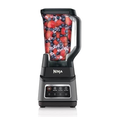 Ninja Professional Plus Blender | Max Power Smoothie Blender, Ice Cream Maker, Frozen Drink Mixer & Margarita Machine | 3 Auto IQ™ Presets, 1400 W, 72oz Total Crushing Pitcher | Dark Grey, BN701