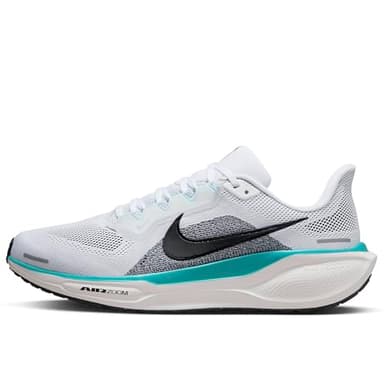 Nike Pegasus 41 Men's Road Running Shoes (FD2722-103, White/Dusty Cactus/Glacier Blue/Black) Size 9