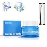 Luminoteeth Whitening Powder,Natural Snow Teeth Whitener,Magic Booster Powder Teeth,Instant Toothpaste Whitening Fresh Breath,Cleaning Tooth Fresh Breath Care Oral Non-Sensitive Formula(1PC)