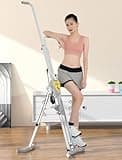 JYXYXSCP Hydraulic Resistance Vertical Climber,Combines Muscle Toning + Aerobic Exercise,Lightweight Aluminum Mainframe, Three-Speed Adjustment