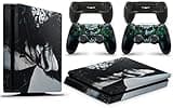 giZmoZ n gadgetZ PS4 Slim Console Dark Joker from Batman Skin Decal Vinal Sticker + 2 Controller Skins Set