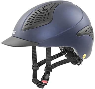 uvex exxential II MIPS Horse Riding Helmet for Women & Men, Navy mat, XXS-S - Adjustable Helmet with Integrated MIPS System