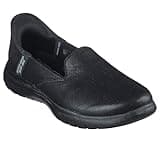 Skechers Women's Slip on Loafer, Black, 11