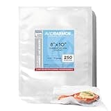 Avid Armor Chamber Vacuum Sealer Bags – Heavy Duty, BPA-Free, Pre-Cut Chamber Vacuum Bags for Food Preservation, Freezer Storage, Sous Vide and more, 250/Pack (8x10) – Multi-Use Vacuum Bags