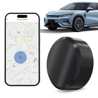Mini GPS Tracker for Vehicles: Tracker Device for Vehicles No Subscription No Monthly Fee Car Tracker Device Hidden Magnetic Real-Time Tracking for Cars Kids Dogs (GF11-PP4)