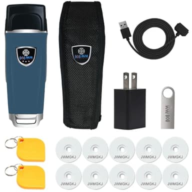 JWM RFID Guard Tour Patrol System, Security Patrol Wand with Free Cloud & Standalone Software, 125kHz Guard Tour Reader for Hotel, Hospital, Warehouse and Logistics Patrol