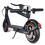 Foldable Electric Scooter, 500W Motor, Top Speed 19Mph, Max Range 19 Miles, 8.5 Inch Maintenance-Free Solid Tires, Adults Commuting Fast Escooter with APP Control and Dual Braking System