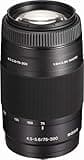 Sony 75-300mm f/4.5-5.6 Compact Super Telephoto Zoom Lens for Sony A Mount Digital SLR Camera (Renewed)