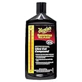 Meguiar's Mirror Glaze M10508 Ultra-Cut Compound - Professional Grade Formula with Fast Cutting Action That Removes Scratches, Heavy Swirls and More - 8 Oz (Packaging May Vary)