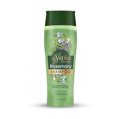 Vatika Naturals Rosemary Shampoo, 400 ml, Shampoo for all hair types, Anti-dandruff shampoo, Promotes Hair Growth, Nourishes & Conditions Hair, Infused with Rosemary oil