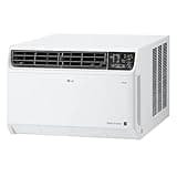 LG 14,000 BTU DUAL Inverter Smart Window Air Conditioner, 115V, Cools 700 Sq. Ft. for Bedroom, Living Room, Apartment, Quiet Operation, ENERGY STAR, works with LG ThinQ, Amazon Alexa and Hey Google