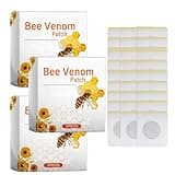 ChomiC 30pcs Bee Venom Patches, Lymphatic Drainage Patches for Women and Men Patches AJG2