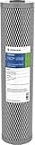 Pentair Pentek NCP-20BB Big Blue Carbon Water Filter, 20-Inch, Whole House Non-Cellulose Carbon Impregnated Pleated Filter Cartridge, 20" x 4.5", 10 Micron