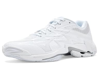 Mizuno Unisex Wave Lightning Elite 3 Volleyball Shoe, White-Silver, US Unisex 13