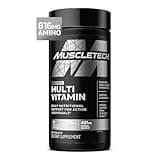 MuscleTech Platinum Multivitamins for Men & Women - Multi-Vitamin Supplement for Immune Support - 18 Vitamins & Minerals, Vitamin A C D E B6 B12 - Daily Workout Supplements for Men - 90 Capsules