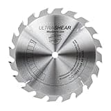 Ultra-Shear Thick Stock Table Saw Rip Blade, 10 Inch, 20T, 5/8" Arbor, 1/8" Full Kerf, USA Made, Optimized for Ripping Thick Stock - US1020RIPFK