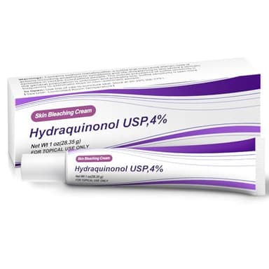 Rivocoda Hydraquinon0l Dark Spot Brightening Cream - 4% Bleaching Cream, Non-Irritating Hydrating, For All Skin Types, 1oz