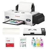 Procolored F13 Panda DTF Printer A3 L1800 Apparel Printer Transfer Printing Machine T-Shirt Direct to Film Printer with White Ink Circulation and Semi-Automatic Cleaning (Printer+Oven+Ink)