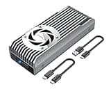 ineo M.2 NVMe SSD Enclosure Built-in Cooling Fan [C2598-NVMe Series] (10Gbps)