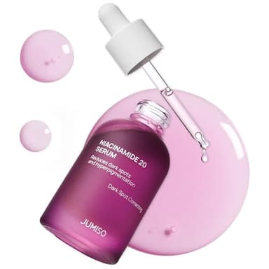 JUMISO Niacinamide 20% Face Serum, Dark Spot & Uneven Tone Care, TXA + Glutathione, Pore & Oil Control for Glass Skin, Centella Soothing, Korean Skincare, 40ml (1.35 fl oz)