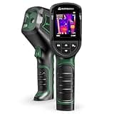 AMPBANK H128 Handheld Thermal Camera, 240 x 240 TISR Resolution, 24h Battery Life Thermal Imaging Camera, 25 Hz Infrared Camera with Temperature Alarm, -4℉~ 842℉ Temp Range, IP65 Protection Level