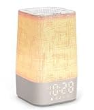 Sound Machine White Noise Machine with 30 Soothing Sounds, Sleep Timer, Dimmable Bedside Lamp Night Light Clock, Sunrise Alarm Clock Wake Up Light for Bedrooms, Baby, Kids, Adults, Heavy Sleepers