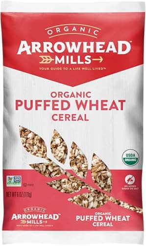 Arrowhead Mills Cereal, Puffed Wheat, 6 oz. Bag