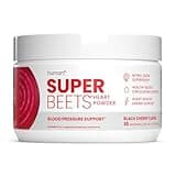 humanN SuperBeets Beet Root Powder - Non-GMO Beetroot Superfood - Nitric Oxide Supplement for Heart Health, Circulation & Blood Pressure Support - Black Cherry, 30 Servings