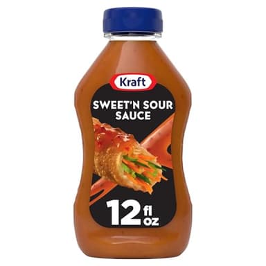 Kraft Sweet 'n Sour Sauce (12 fl oz Bottles, Pack of 12)