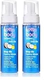 Lottabody Coconut Oil and Shea Wrap Me Foaming Curl Mousse, Creates Soft Wraps, Hair Mousse for Curly Hair, Defines Curls, Anti Frizz, 7 Fl Oz (Pack of 2)