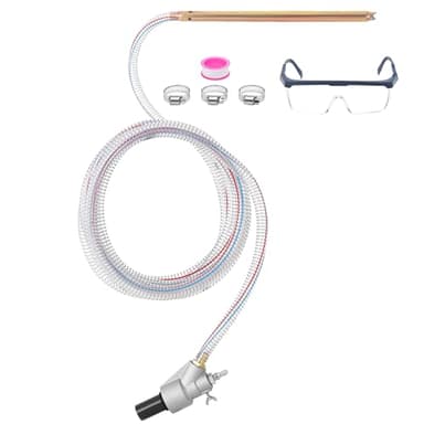 RIDGE WASHER Pressure Washer Sandblasting Kit, Dustless-Wet Sand Blaster for Pressure Washers, 5000 PSI, 8.0 GPM, 1/4 Inch Quick Connect