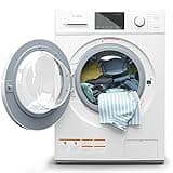 KoolMore 2-in-1 Front Load Washer and Dryer Combo, 2.7 Cu. Ft., for Apartment, Dorm, RV, 16 Wash and 4 Dry Cycles, Compact Space Saver [White] [120V] (FLC-3CWH)
