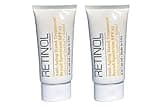 Robanda Retinol Anti-Aging Hand Treatment │ Broad Spectrum SPF 15 + Retinol Cream to Repair Dry Skin, 2 pack