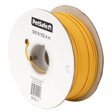 PetSafe Underground Dog Fence Wire (500 Foot) Create Your Boundary, Electric Dog Fence Wire (Yellow) - from The Parent Company of IFB