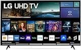 LG 50-Inch Class 4K Ultra HD Smart LED TV Bluetooth HDR10 webOS α5 Gen5 AI Processor Game Optimizer Compatible with Alexa & Google Assistant 50UQ7070Z (Renewed)