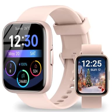 Smart Watch for Men Women - Answer/Make Calls/Quick Reply/AI Voice Assistant, 1.83" for Android iPhone Samsung Compatible IP68 Smartwatch Blood Oxygen Heart Rate Fitness Tracker