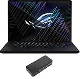 ASUS ROG Zephyrus M16 Gaming & Entertainment Laptop (Intel i9-13900H 14-Core, 64GB DDR5 4800MHz RAM, 8TB PCIe SSD, GeForce RTX 4080, 16.0" 240 Hz Wide QXGA (2560x1600), Win 11 Pro) with USB-C Dock