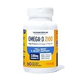 OceanBlue Professional Omega-3 2100-60 Count - High-Potency Triple Strength Burpless Fish Oil Supplement with EPA, DHA & DPA - Orange Flavor, 30 Servings