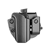 Orpaz C-Series PPQ Holster Compatible with Walther PPQ Holster, OWB Holster, Level II Retention, with Walther PPQ m2 Magazine Holder - Unisex - Will Secure Your Handgun with a Tactical Appearance