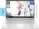 HP Pavilion x360 2-in-1 Laptop 14.0" Touchscreen IPS FHD Display (Intel i5-1335U, 8GB RAM, 1TB PCIe SSD, Backlit KB, Fingerprint, Active Pen, B&O Speakers, Win 11 Home) w/DKZ USB Port Expander