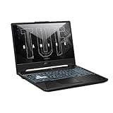 ASUS TUF Gaming A15 Gaming Laptop, 15.6” FHD 144Hz Display, NVIDIA® GeForce RTX™ 2050, AMD Ryzen™ 5 7535HS, 8GB DDR5, 512GB PCIe® Gen4 NVMe™ SSD, Wi-Fi 6, Windows 11, FA506NF-ES51