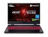 Acer Nitro 5 AN515-58-57Y8 Gaming Laptop | Intel Core i5-12500H | NVIDIA GeForce RTX 3050 Ti Laptop GPU | 15.6" FHD 144Hz IPS Display | 16GB DDR4 | 512GB Gen 4 SSD | Killer Wi-Fi 6 | Backlit Keyboard