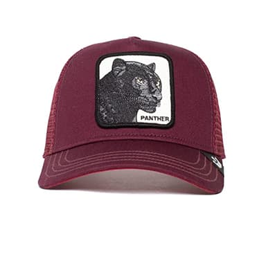 Goorin Bros. Men's The Farm A-Frame Trucker Cap Baseball Cap, Trucker-Panther-Maroon-#27170, One Size