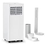 8,000 BTU Portable Air Conditioners,4 Modes Portable Ac Units Cools Up to 350 Sq.Ft,Dehumidifier,Fan,With Remote Control,LED Display, Window Mounting Kit,Suitable for Bedroom,Living Room,Office